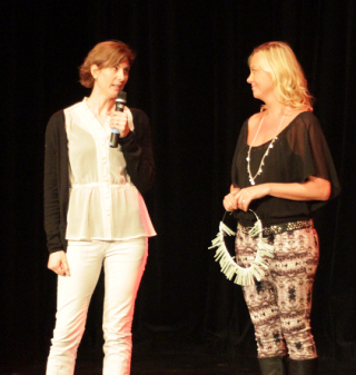 Jenny Herin, ordförande i Damernas Företagsbyrå, och Nina Rönnberg arrangerade Inspirationsdagen.