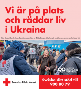 Röda Korset Ukraina mars 2022